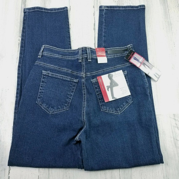 Gloria Vanderbilt Stretch Classic Fit High Rise Jeans‎ Womens Size 10 M Blue NWT - Picture 3 of 10